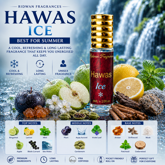 R@S@SI HAWAS ICE - Inspired 6ML Roll On