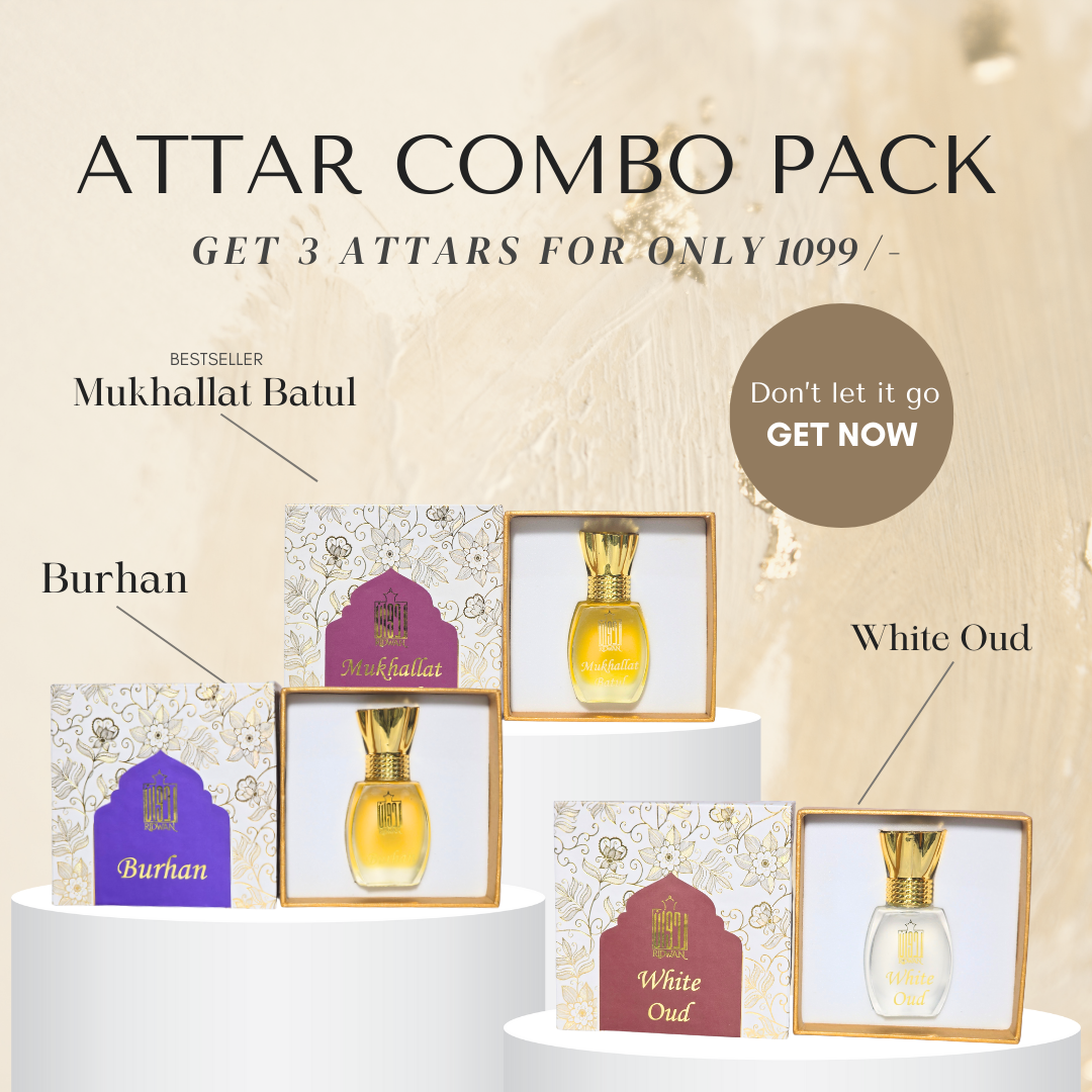 Luxury Attar Combo Set Of 3 - 12ML Each