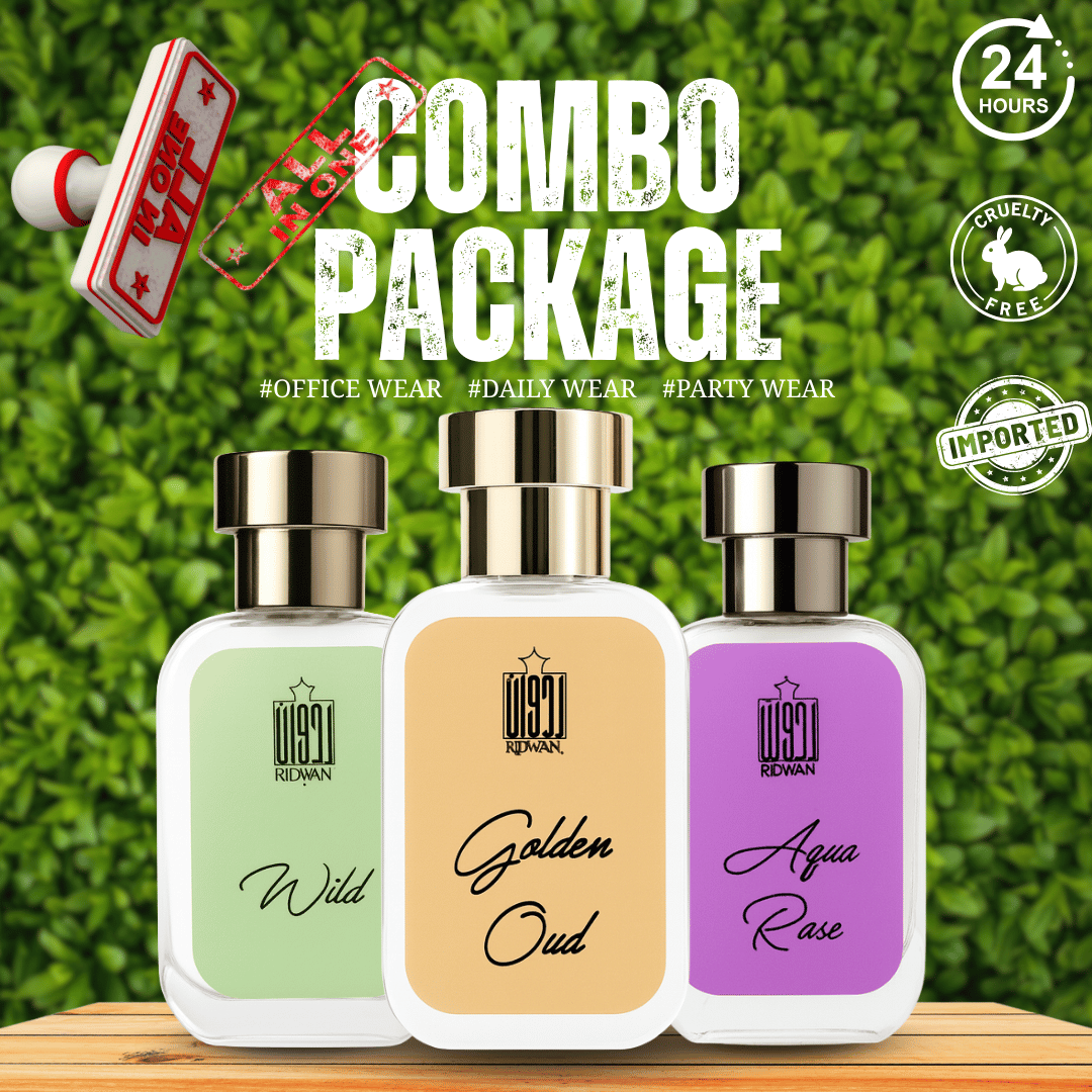 Luxury Perfume Combo Set Of 3 - 50ML Each