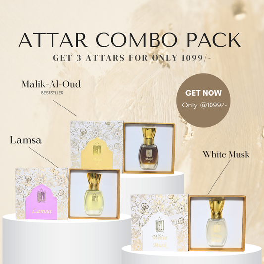 Luxury Attar Combo Set Of 3 - 12ML Each