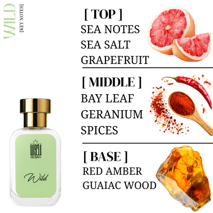 Wild - EAU DE AQUA 50ML