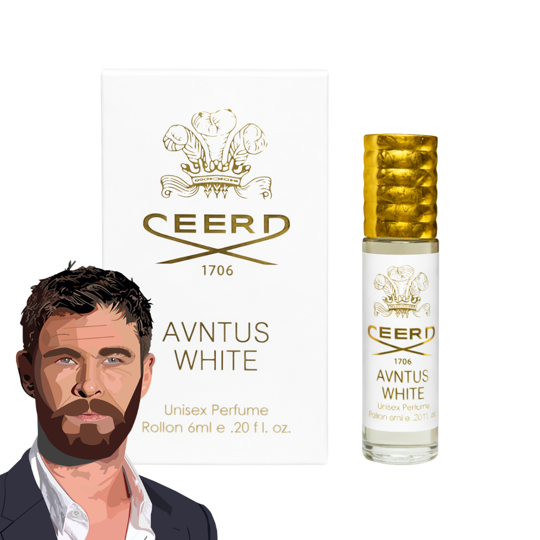 Avntus White -  Inspired RollOn 6ML- Worn by Chris Hemsworth