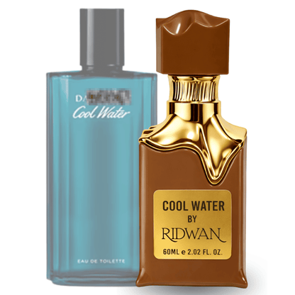 COOL WATER BY RIDWAN 60ML UNISEX (INSPIRED BY D@V!D OFF COOL W@TER)