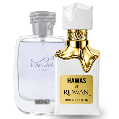 HAWAS BY RIDWAN 60ML FOR HIM (R@SAS! H@WAS)