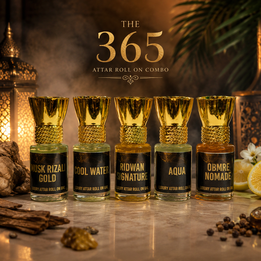 THE 365 COMBO - Pack Of 5 (6ML Attar Roll On)