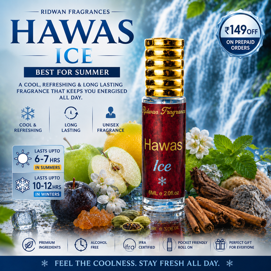 R@S@SI HAWAS ICE - Inspired 6ML Roll On