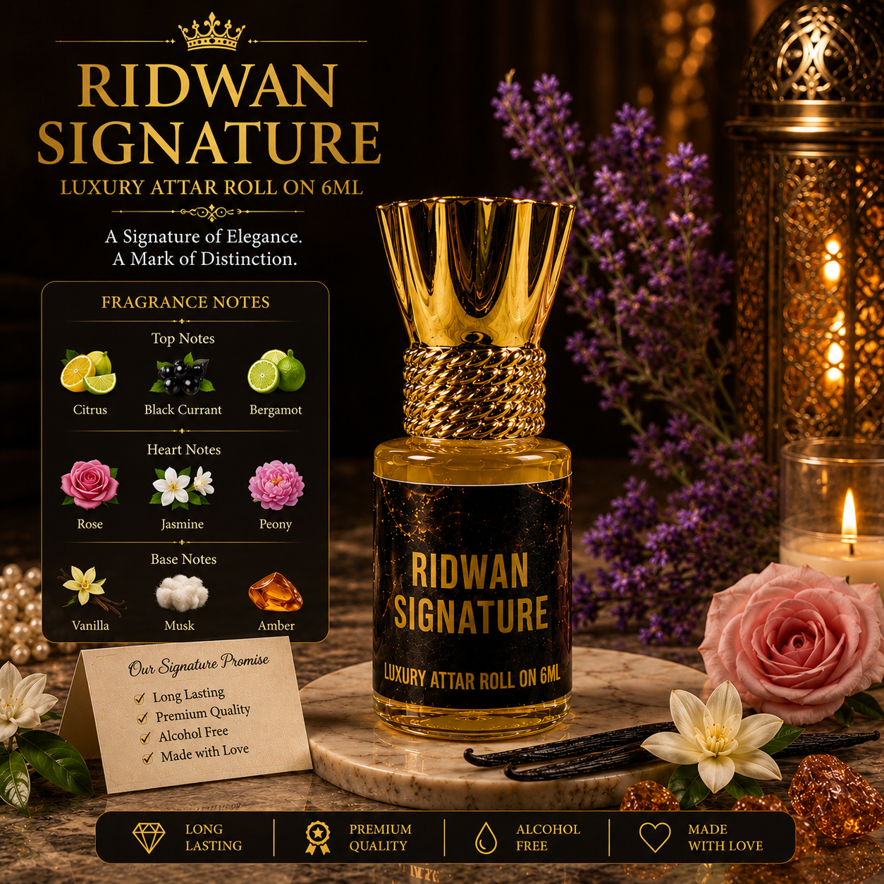 THE 365 COMBO - Pack Of 5 (6ML Attar Roll On)