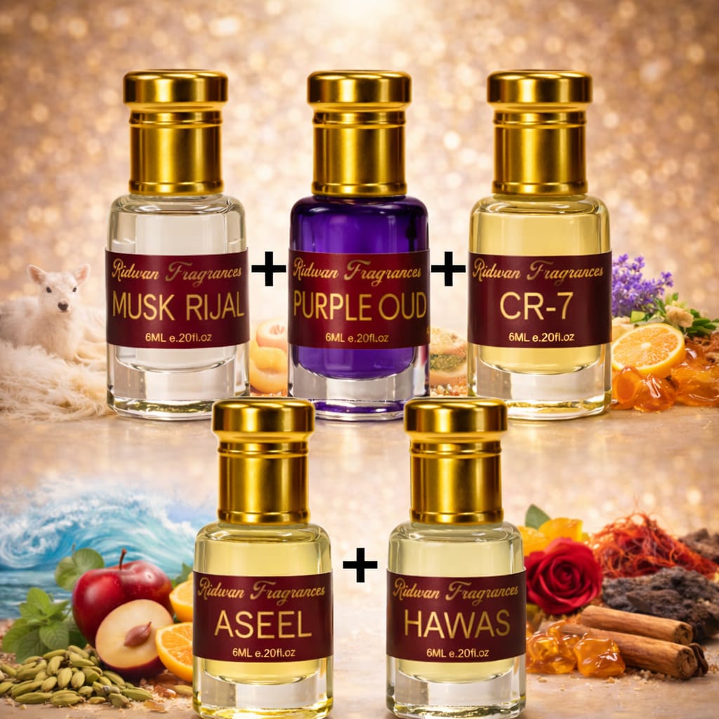 Heatwave Luxury Attar Pack - 6ML Each